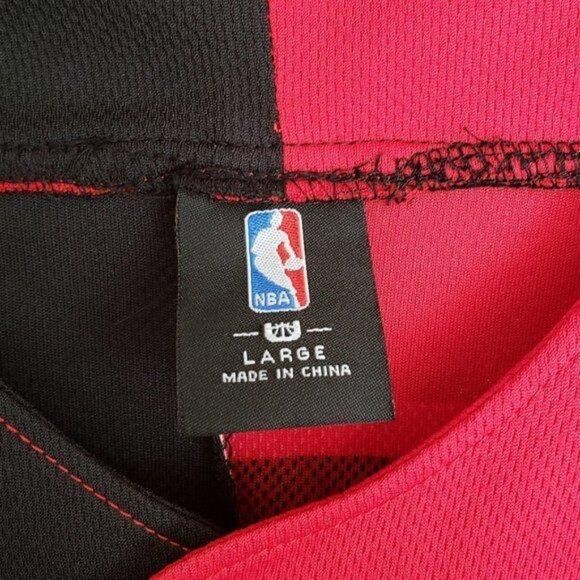 Men's Chicago Bulls Jersey NBA Authentic VTG Jersey Button Front Large NWOT - Picture 4 of 4